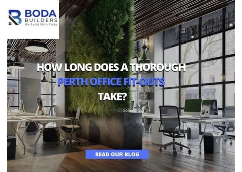 How Long Does A Thorough Perth Office Fit-Outs Take?