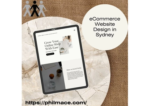 eCommerce Website Design Service in Sydney - Phil Mace