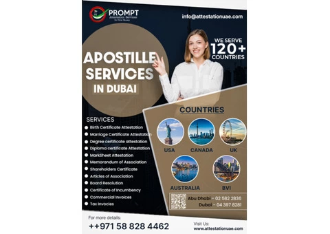 Australian Certificate Attestation in Dubai