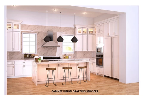 Cabinet Vision Drafting Services - Starts at just $14