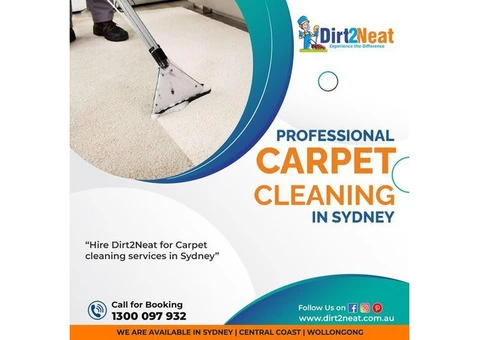 Top-Rated Carpet Cleaning Services in Sydney - Affordable Rates, Quality Results!
