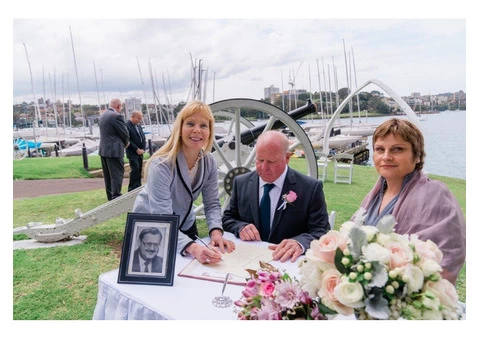 Get Hold of the Best Sydney Marriage Celebrant for your Wedding - 7/8