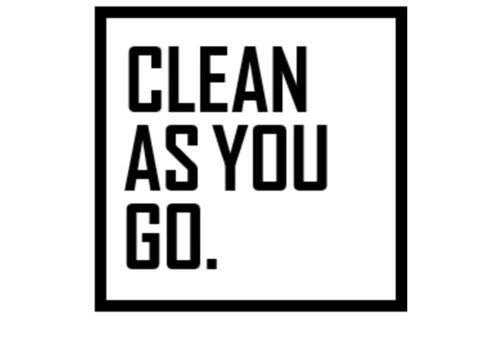 Clean As You Go