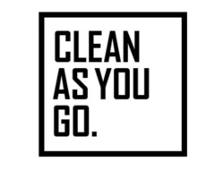 Clean As You Go