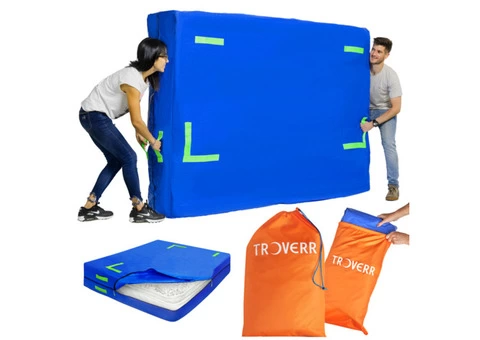 Premium reusable mattress bags for moving and storage - 1/6