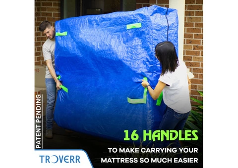 Premium reusable mattress bags for moving and storage - 2/6