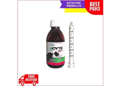 4cyte Canine Epiitalis Forte Joint Support Gel For Dog 200 ml Joint Care