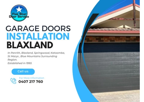 Garage door Installations Blaxland | Penrith | Katoomba