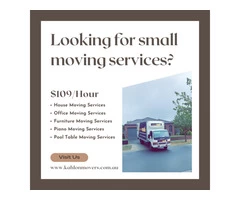 Small Movers Melbourne – Kahlon Movers