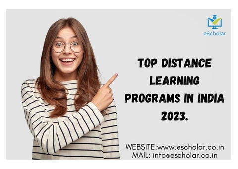 Top Distance Learning Programs in India 2023