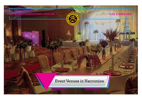 Get The Ultimate Experience with Our Event Venue at Narromine USMC