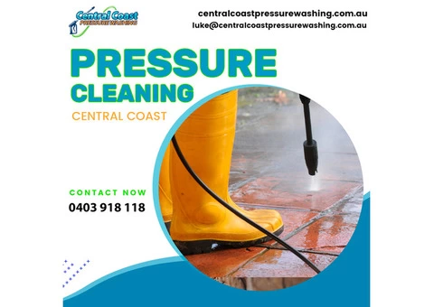 Hire Pressure Cleaning Experts on Central Coast
