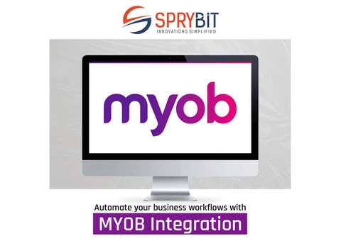 Best CRM Integrate MYOB with your business | Sprybit