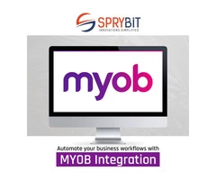 Best CRM Integrate MYOB with your business | Sprybit