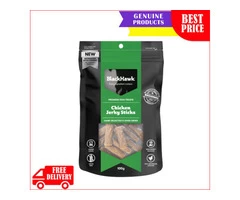 Surprise your dog with Black Hawk Chicken Jerky sticks treats for his good behaviour.