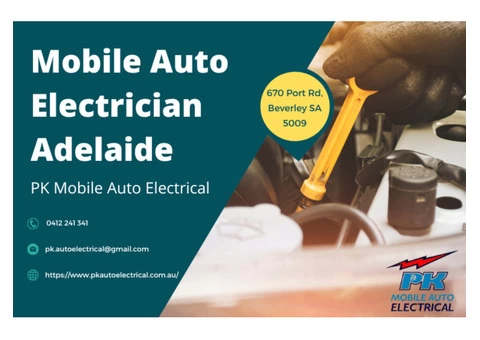 Mobile Auto Electrician Adelaide - PK Mobile Auto Electrical