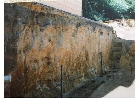 Grout Injection and Soil Nail Retaining by Construction Experts