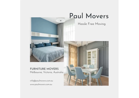 Furniture Movers Melbourne – Paul Movers