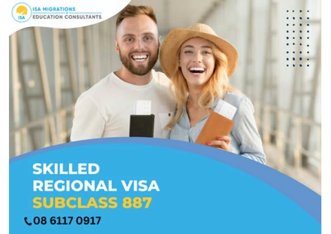 Skilled Regional Visa Subclass 887: An Overview