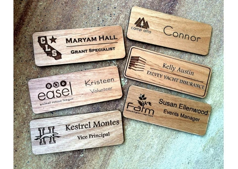 Experts Printed badges