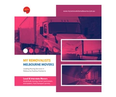 Moving Services Melbourne – My Removalists