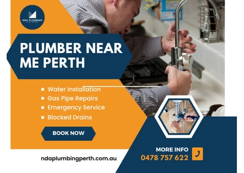 In need of a plumber in Perth ASAP?
