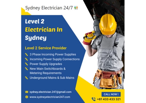Level 2 Electrician in Sydney