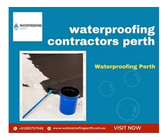 Obtain the Best Waterproofing Services from Qualified Waterproofing Contractors in Perth