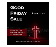 Let's make your dearest pet more healthier in this Good Friday Sale.