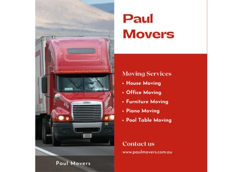 Melbourne Movers – Paul Movers