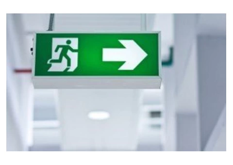 Fire Exit Sign