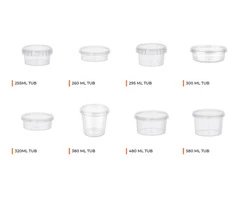 Premium Quality Plastic Tubs to Facilitate Food Storage & Transportation