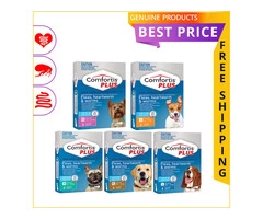 Comfortis Plus provides complete protection to your pet from fleas & all type of worms.
