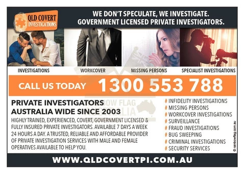 Private detective Brisbane: The reliable and trusted professionals at your service