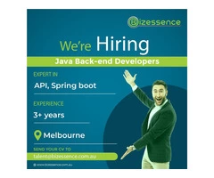Java Backend Developer – Melbourne