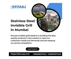 Stainless Steel Invisible Grill in Mumbai - Devaaj Enterprises
