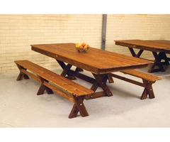 Stylish and Durable Timber Bench Seat for Your Home or Garden