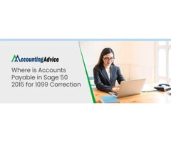 Complete Guide- Accounts Payable in Sage 50 2015 for 1099 Correction