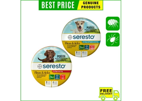 Having ticks and fleas on your pet is a pain. Get rid of them all.