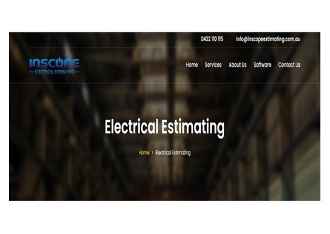 Electrical Estimating Software