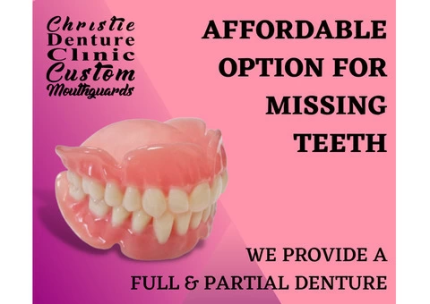 Experienced Denture Specialists in Penrith - Perfect Fit |  Christie Denture Clinic