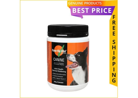 Rose Hip Vital Powder will keep your pet's joints healthy.