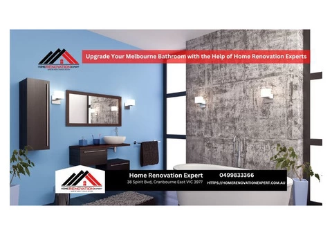 Upgrade Your Melbourne Bathroom with the Help of Home Renovation Experts