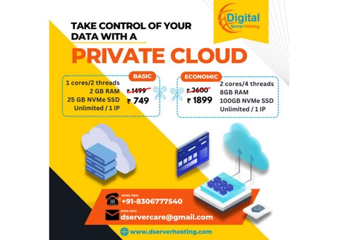A Reliable And Secure Private Cloud Server Provider In India