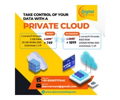 A Reliable And Secure Private Cloud Server Provider In India