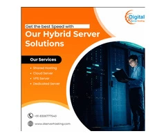 Trust Dserver’s Hybrid Cloud Server For An Efficient Way To Host Your Data On The Cloud