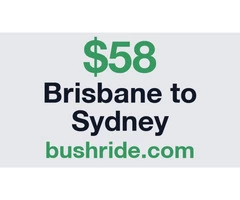 Brisbane to Sydney ($58) - 12/04/23