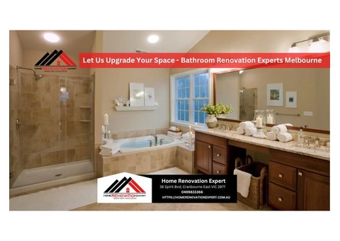 Let Us Upgrade Your Space - Bathroom Renovation Experts Melbourne