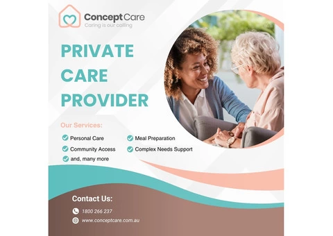Contact Concept Care if you are looking for Private Home Care Services across Australia