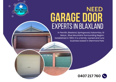 Looking for Garage door experts in Blaxland
